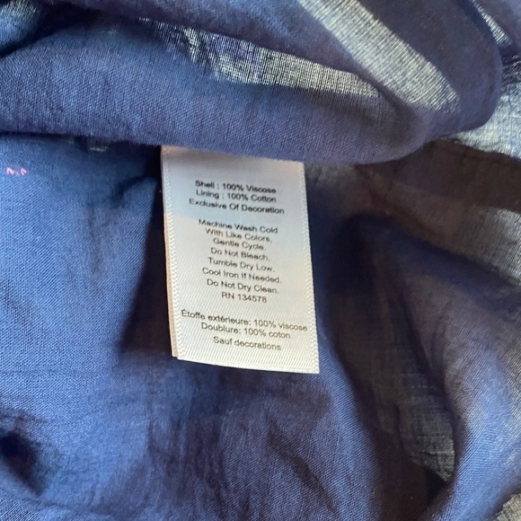 Vineyard Vines Girls' Hibiscus Floral dress - Picture 11 of 11